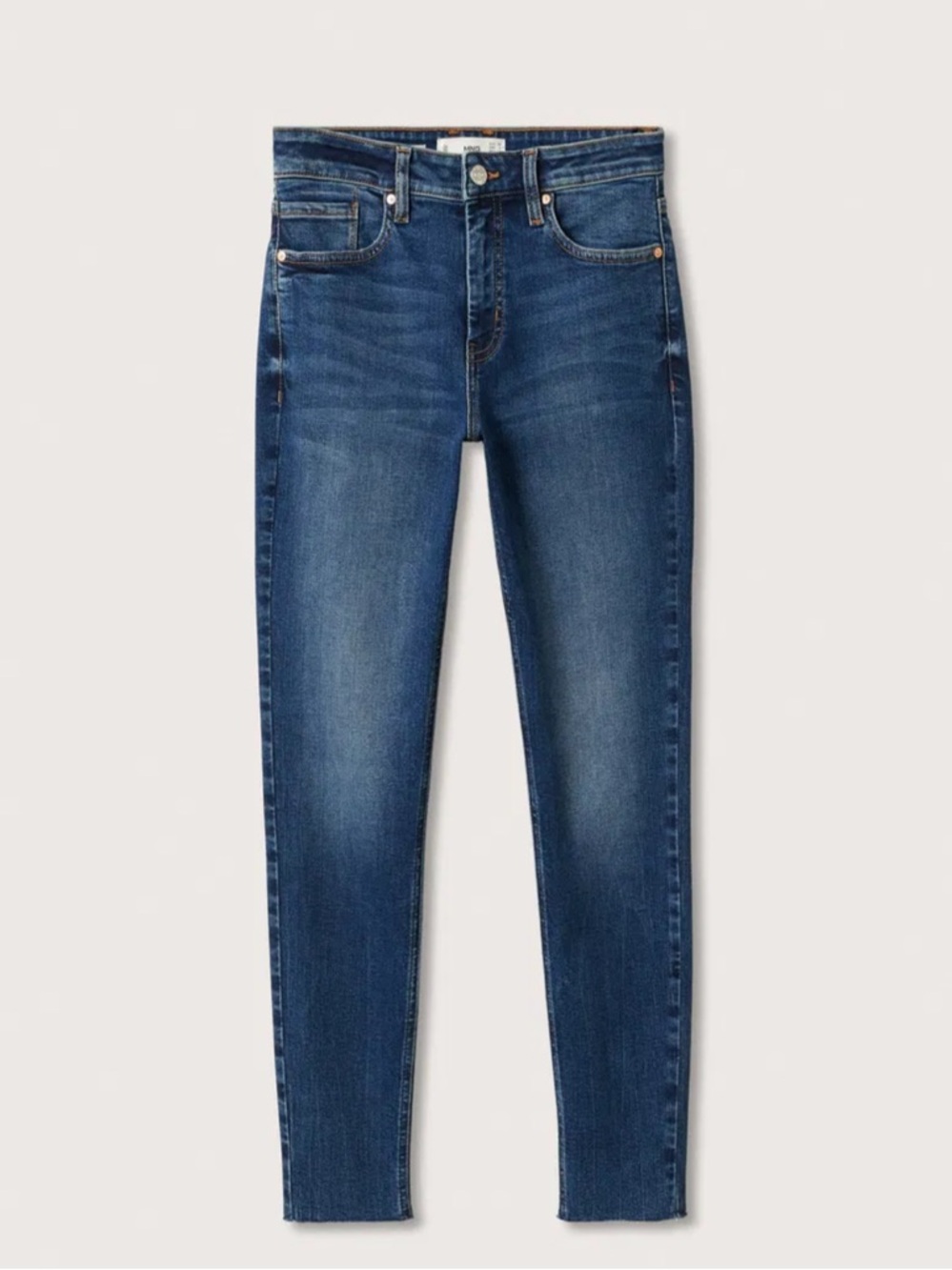 MANGO Crop Skinny Isa Jeans